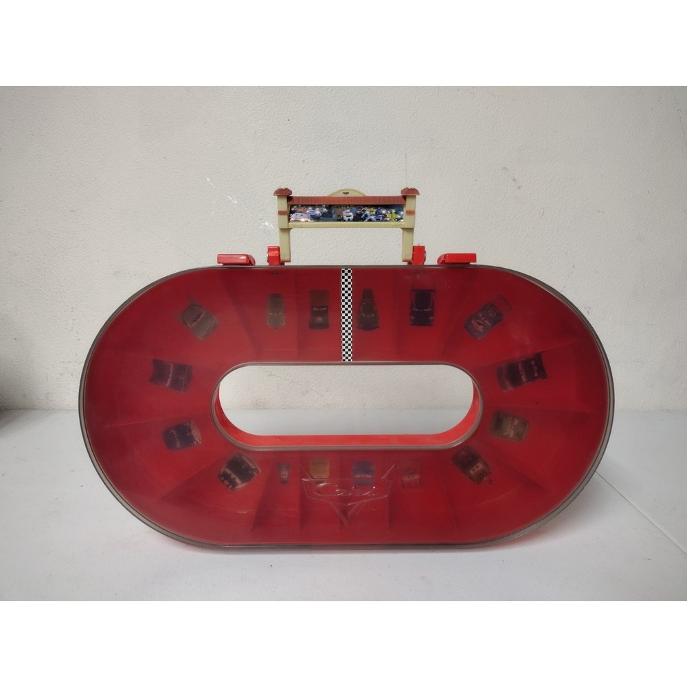 Disney Pixar Cars - RACE CASE & TRACK CARRY CASE 2006 - 1:55 Scale